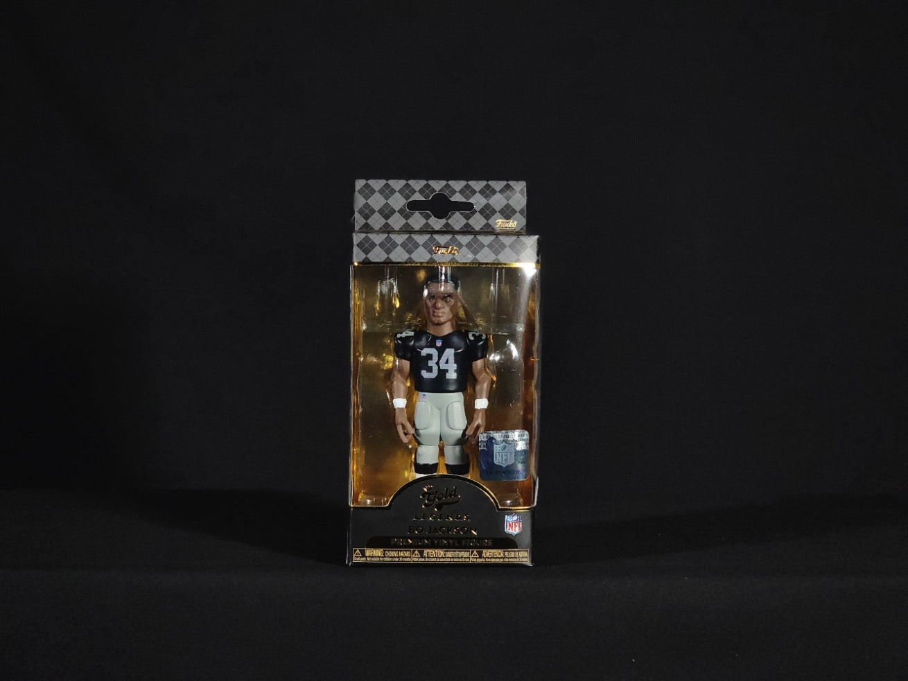 NFL Legends Raiders Bo Jackson 5-Inch Vinyl Gold Figure – The Toy Void