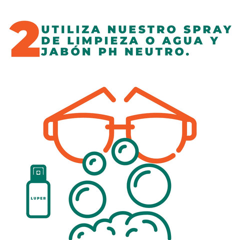 LUPER - Spray limpia gafas