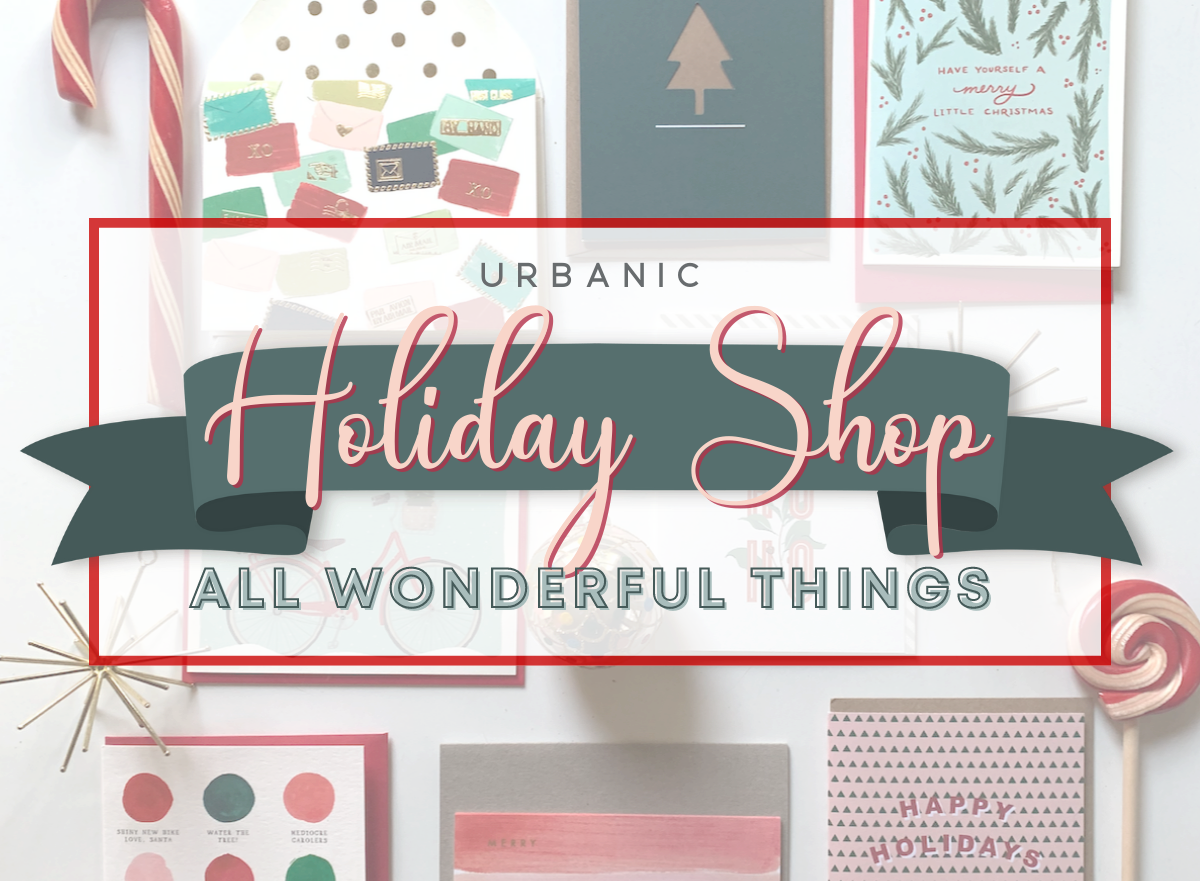 urbanic paper boutique holiday shop all wonderful things cards candy cane