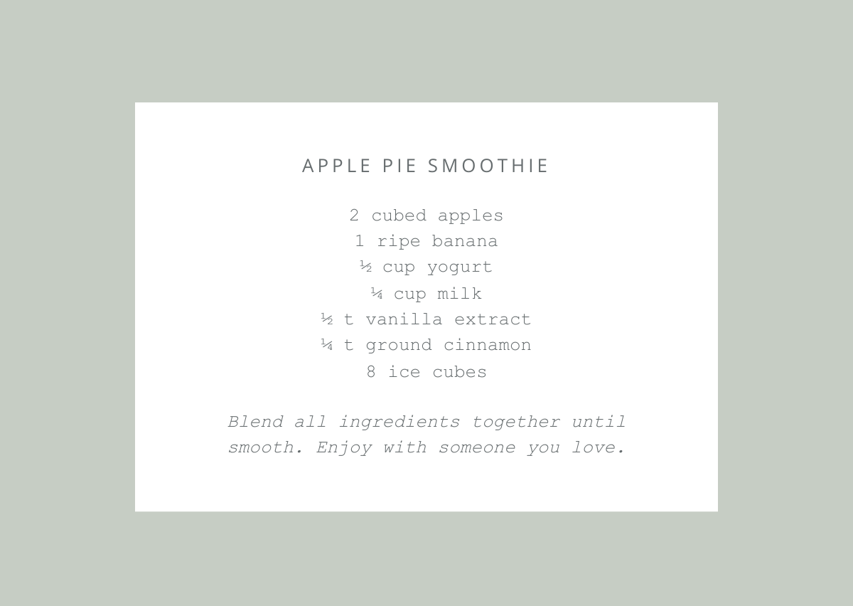 urbanic paper boutique los angeles california gifts stationery gift wrap apple pie smoothie recipe