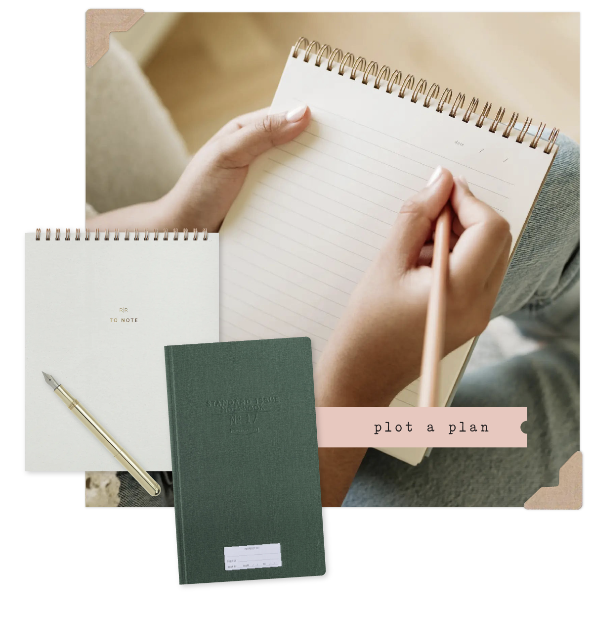 urbanic paper boutique los angeles california gifts stationery gift wrap coziness notebooks notepads jotters pens