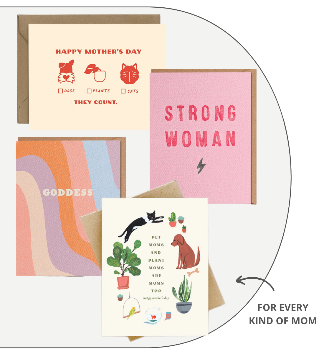 urbanic paper boutique los angeles california gifts stationery mothers day mom momma mama grandma sister bestie pet moms every kind