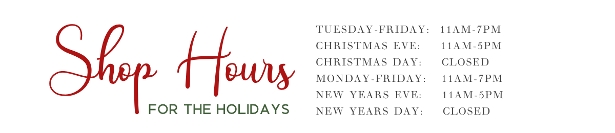 urbanic paper boutique los angeles holiday shop hours