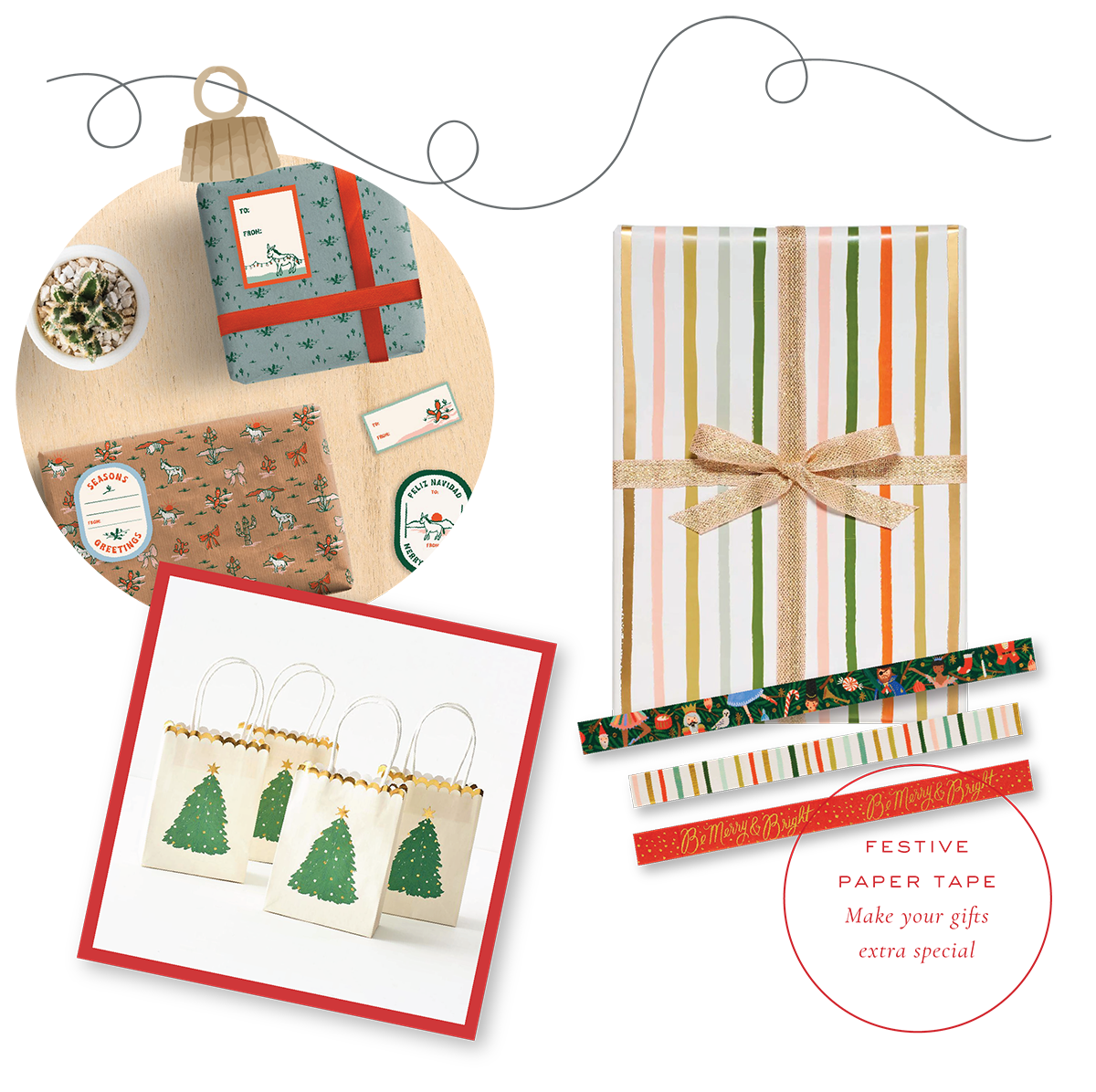 urbanic paper boutique los angeles wrap service wrapping paper gift tags ribbon scissors tape