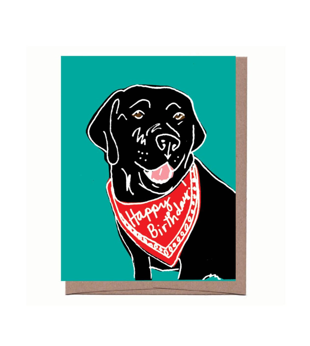 bandana birthday card