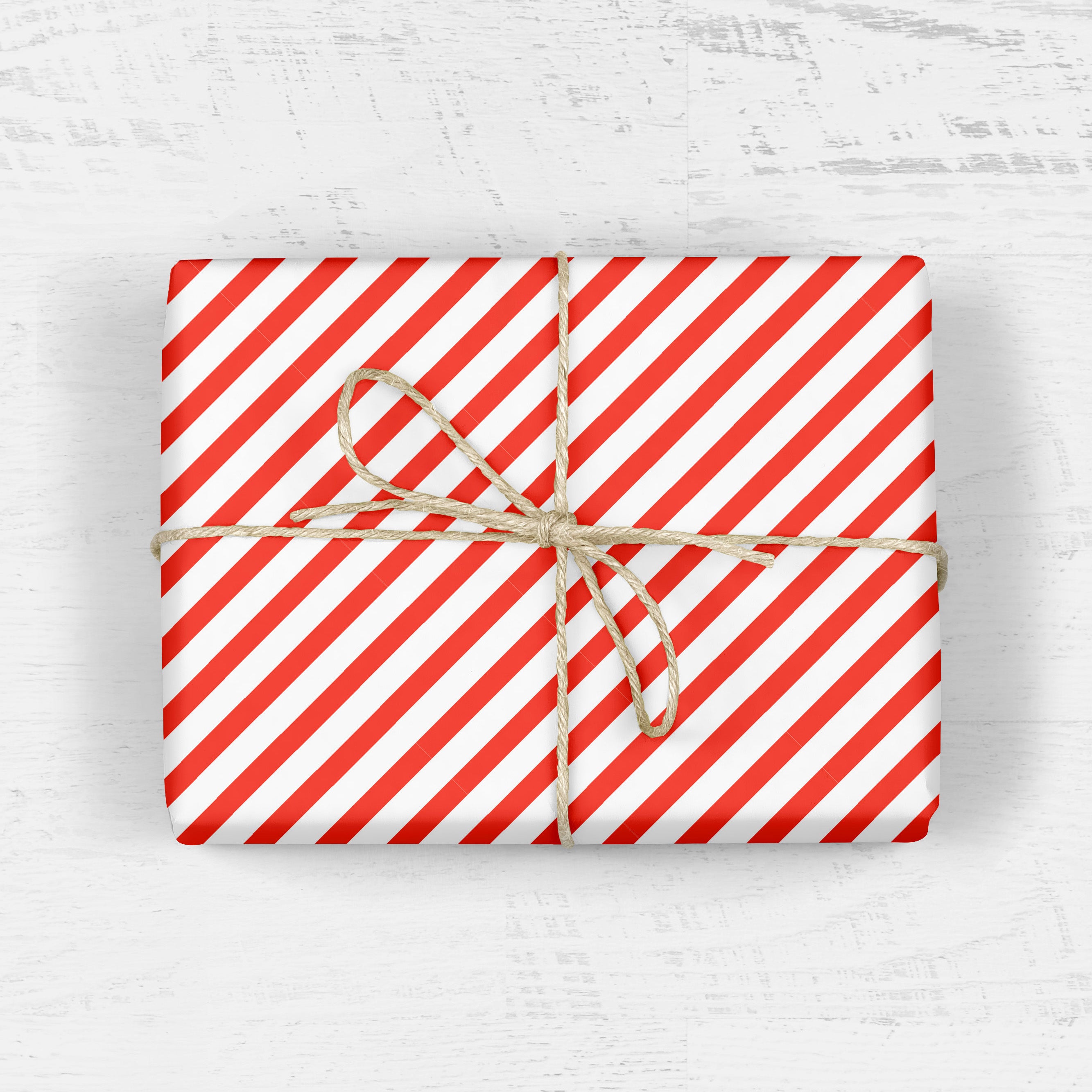 candy cane stripe wrap sheets - single or set of 3