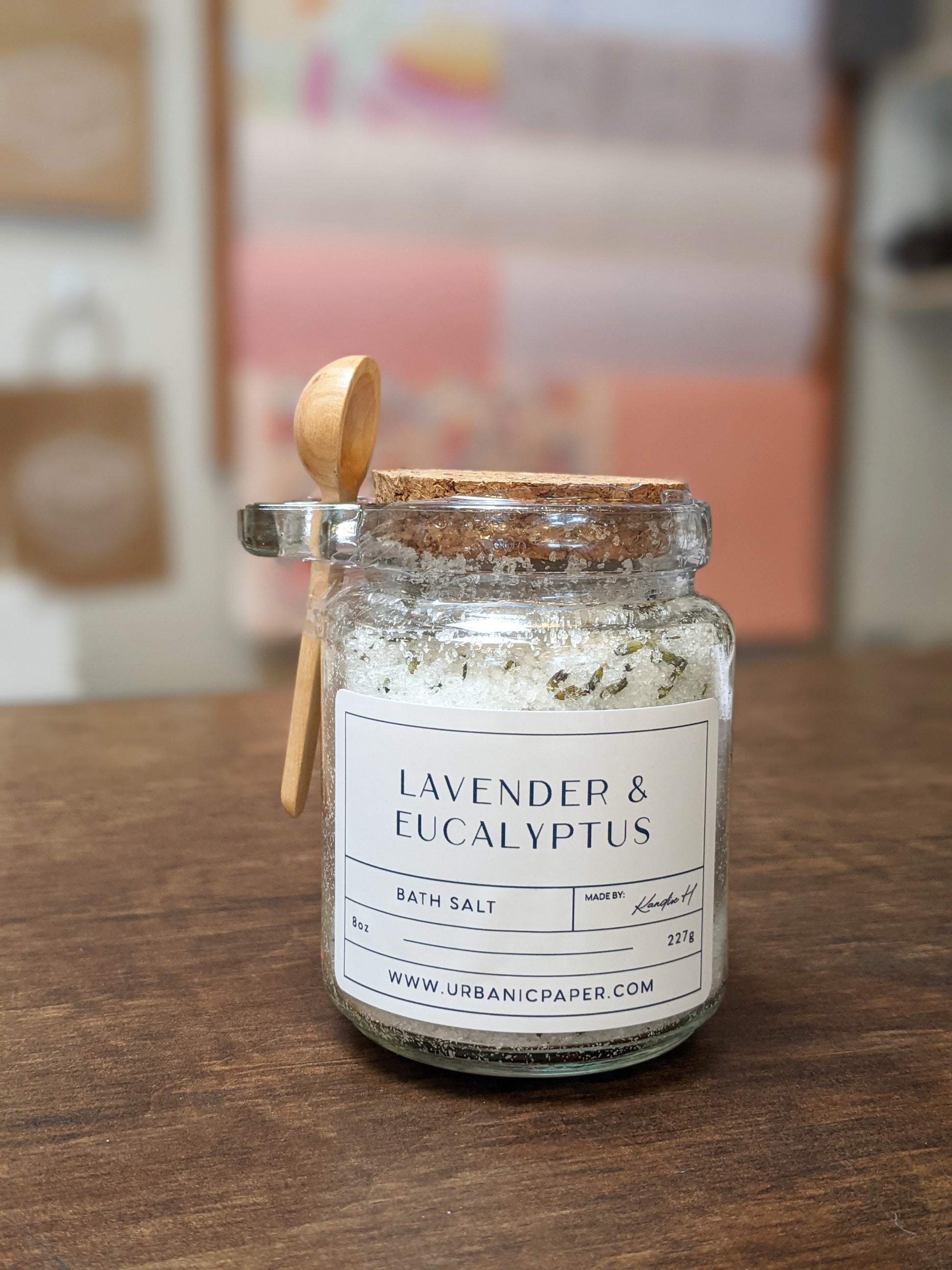 bath salt - lavender & eucalyptus