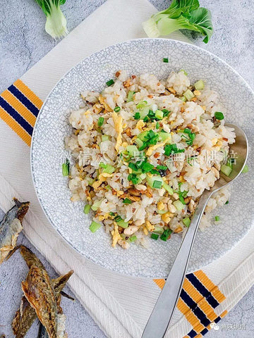 Salted Fish and Chicken Fried Rice
