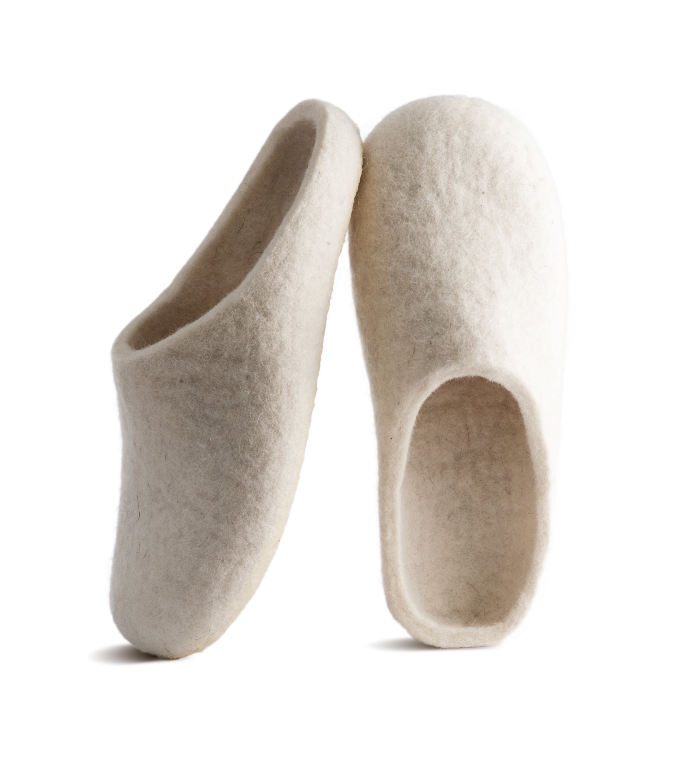 felted wool slippers