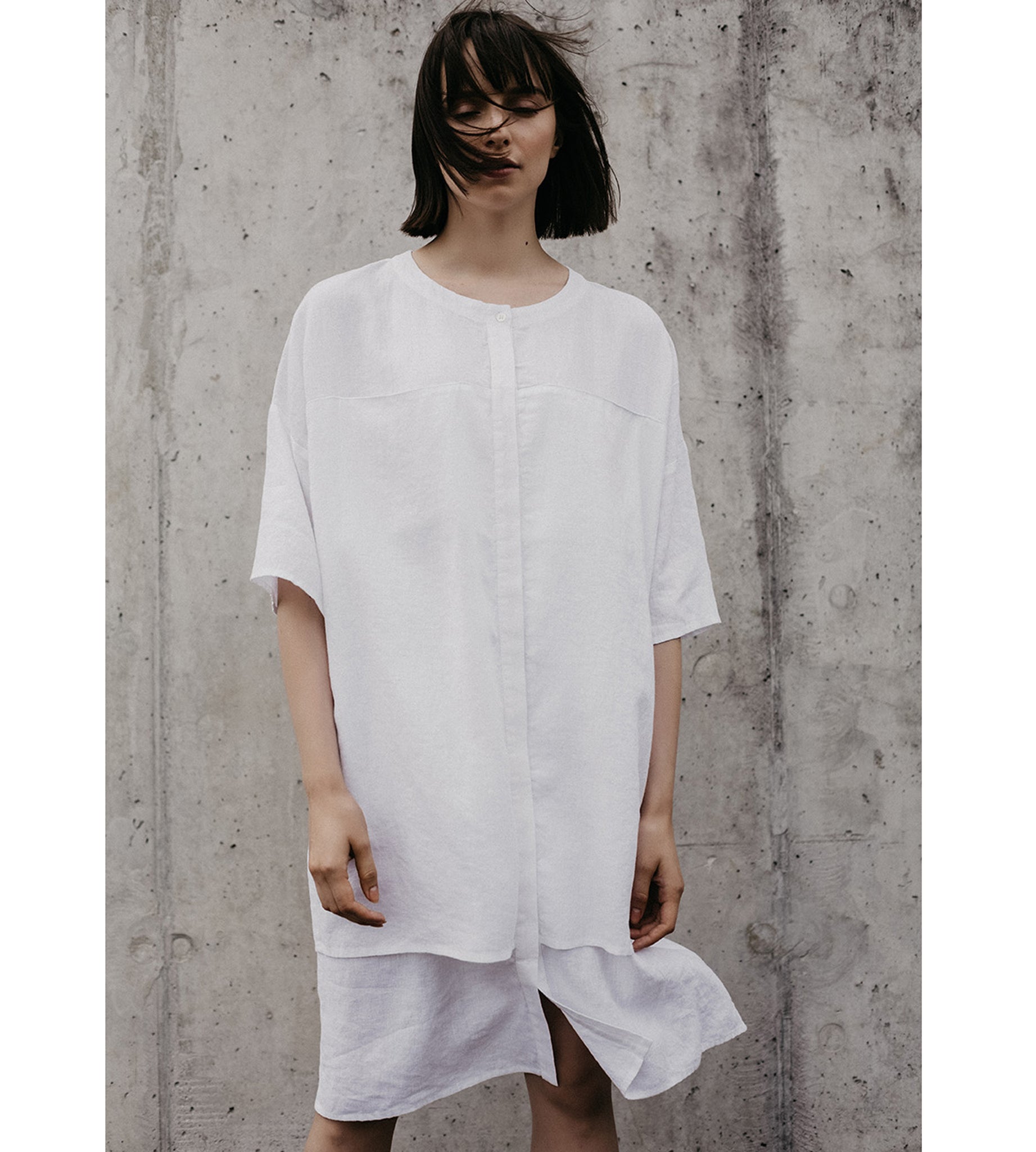 classic linen dress