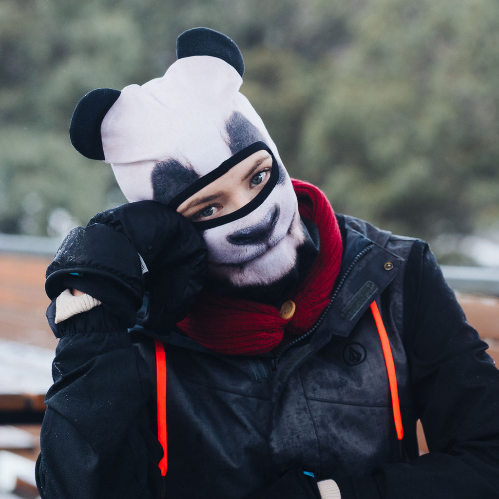 PANDA Facemask | Animal Ski Mask | Beardo®