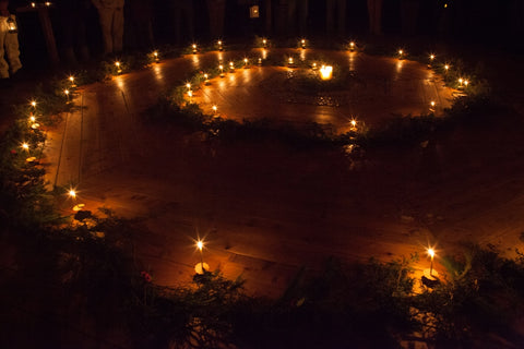 Spiral of Light Ceremony for Winter Solstice