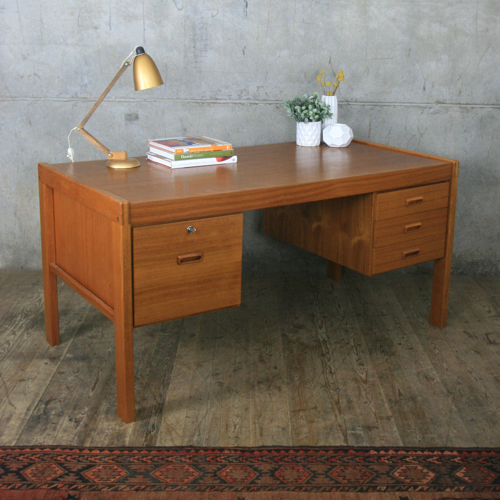 Reclaimed Teak Desk