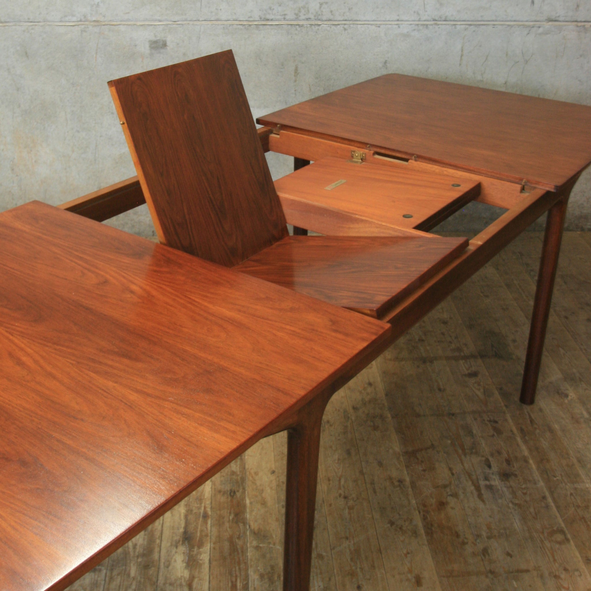 McIntosh Mid Century Rosewood Double Extending Dining Table - 1709m