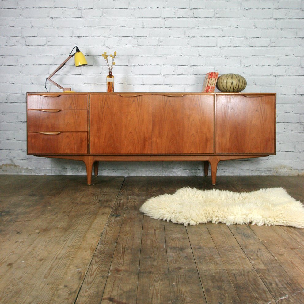 Vintage Teak McIntosh Dunvegan Mid Century Sideboard – Mustard Vintage