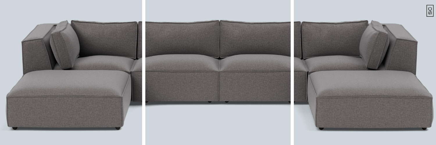 Modular sofa available at Sofa Club