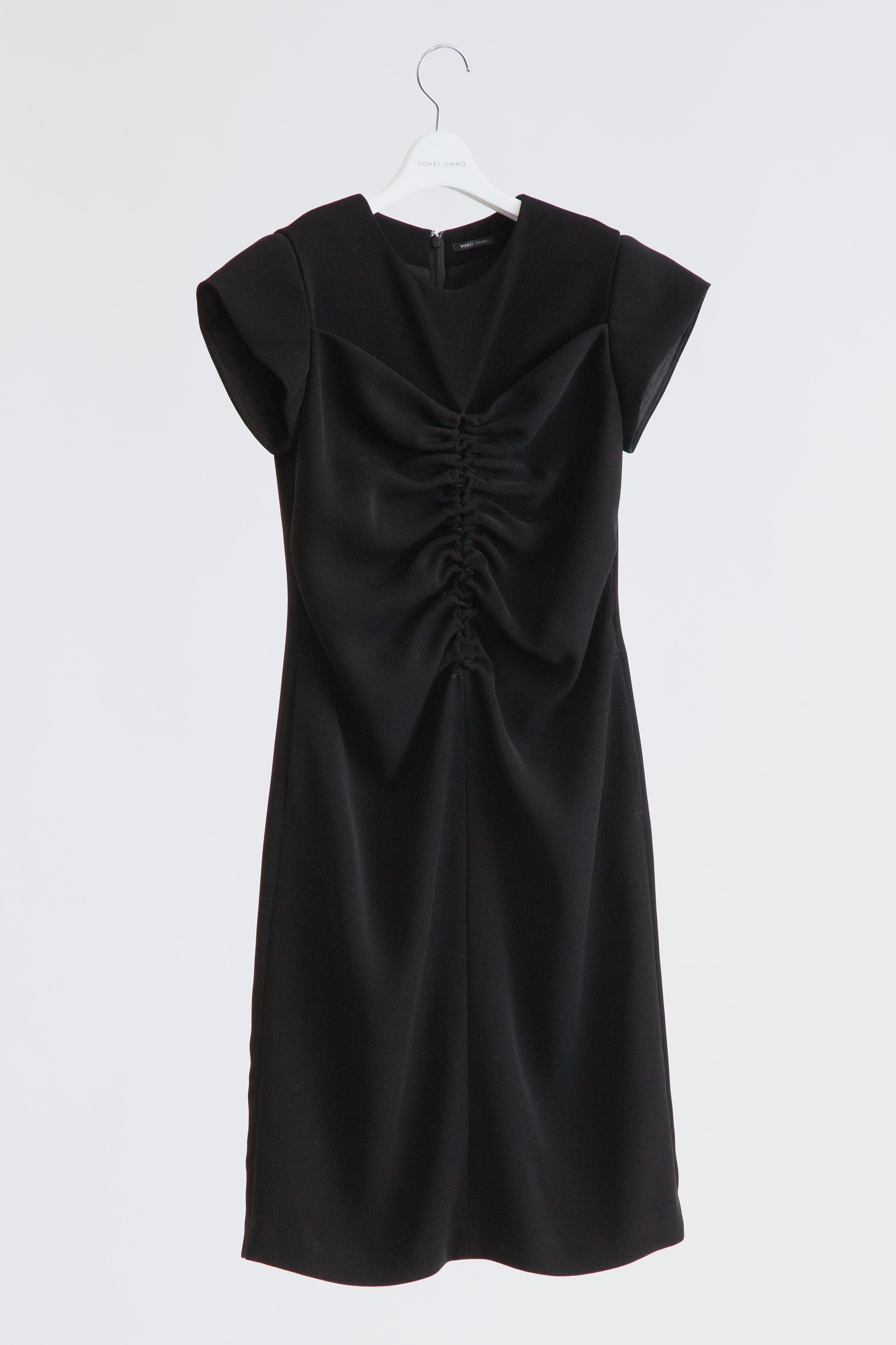 YOHEI OHNO shirring nylon dress-