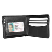 Leather Airtag Slim Bifold Wallet