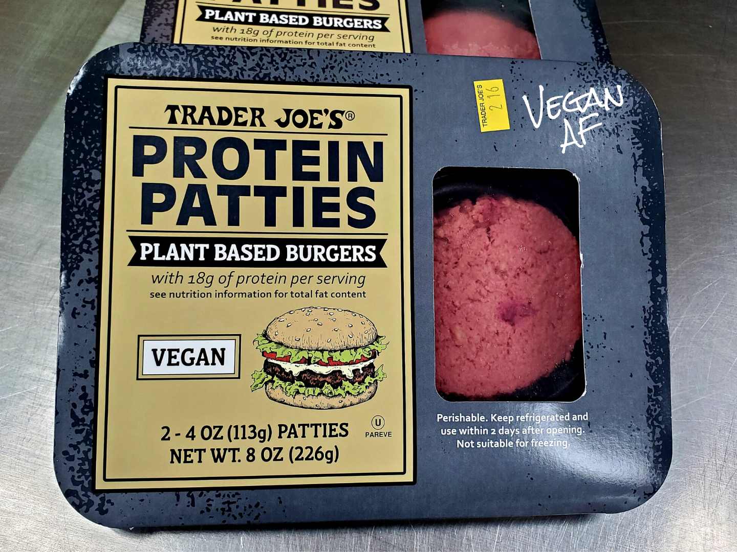 Trader Joe's Launches Their Own Vegan Burgers 