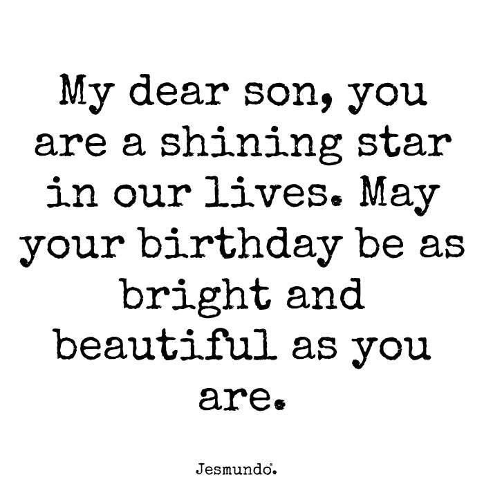 18th Birthday Messages For Son