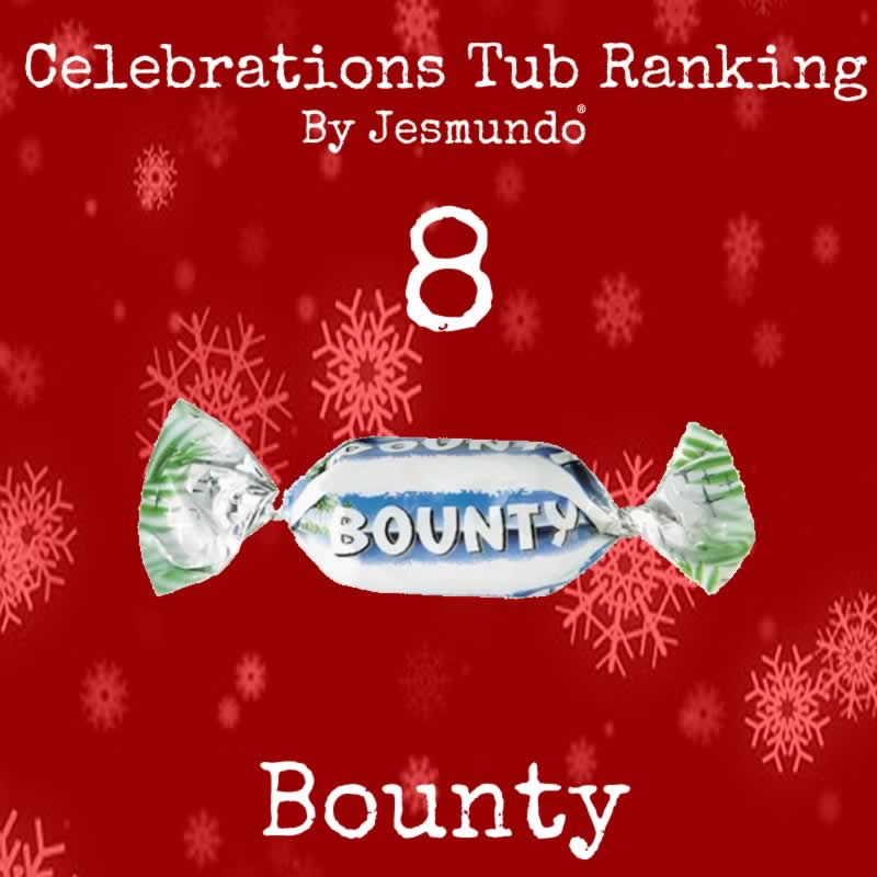 Bounty Ranked The Worst Chocolate In Celebrations Tub