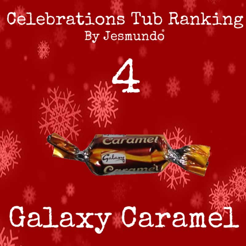 Galaxy Caramel Ranked 4th Best Chocolate In Celebrations Tub