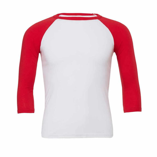 Body hugging t-shirt with ¾-sleeves