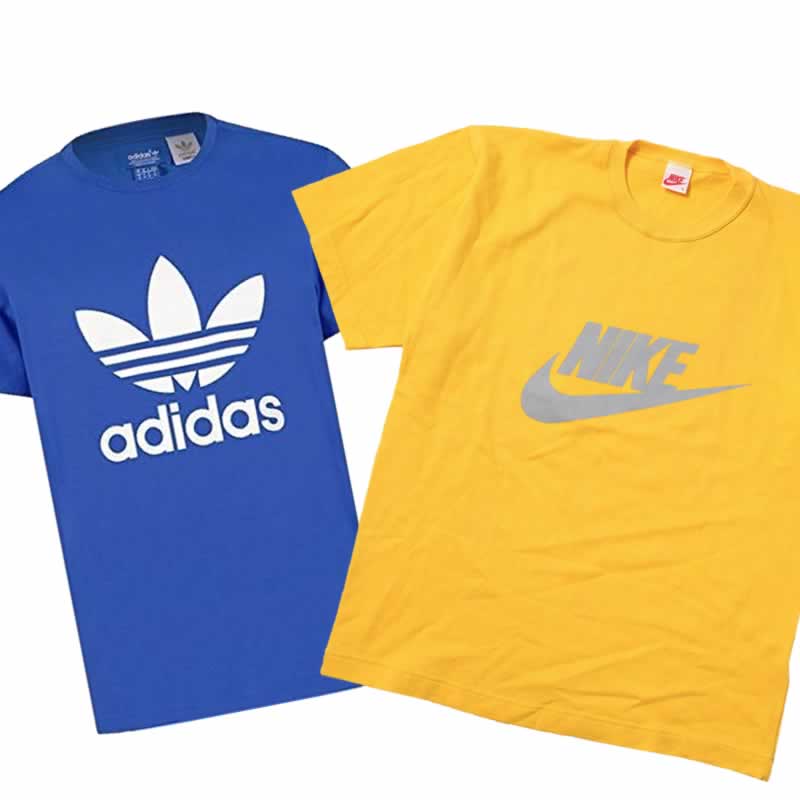 80s Fashion Brand Logo T Shirts Nike And Adidas