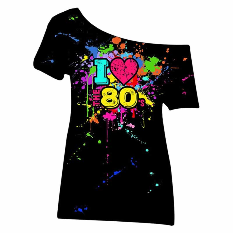 Neon T Shirts From The 80s