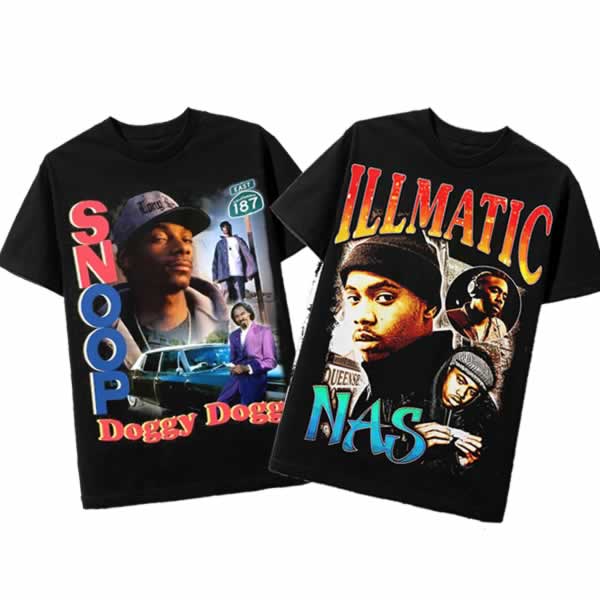 Hip Hop And Rock Band T Shirts