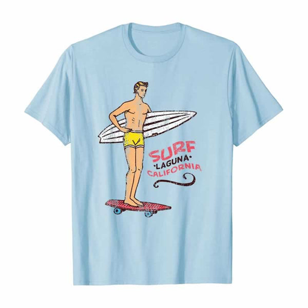 Surf and beach culture t-shirts