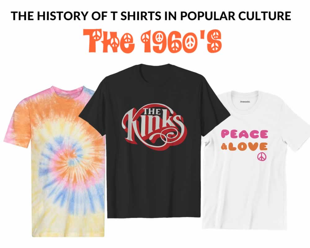 Popular T Shirts In The 1960s