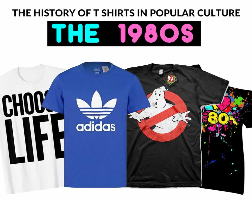 The Most Popular T-Shirts From The 80s