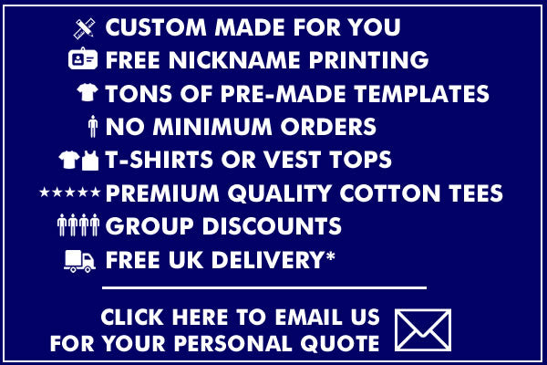 Get A Personal Quote For Lads Holiday T Shirts Printed