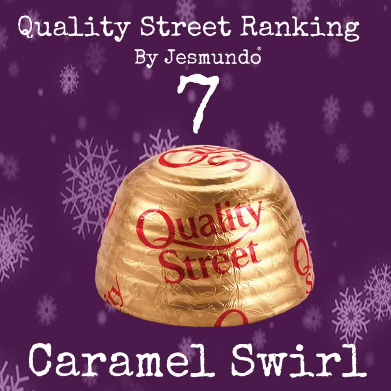 Caramel Swirl Ranks 7th Place