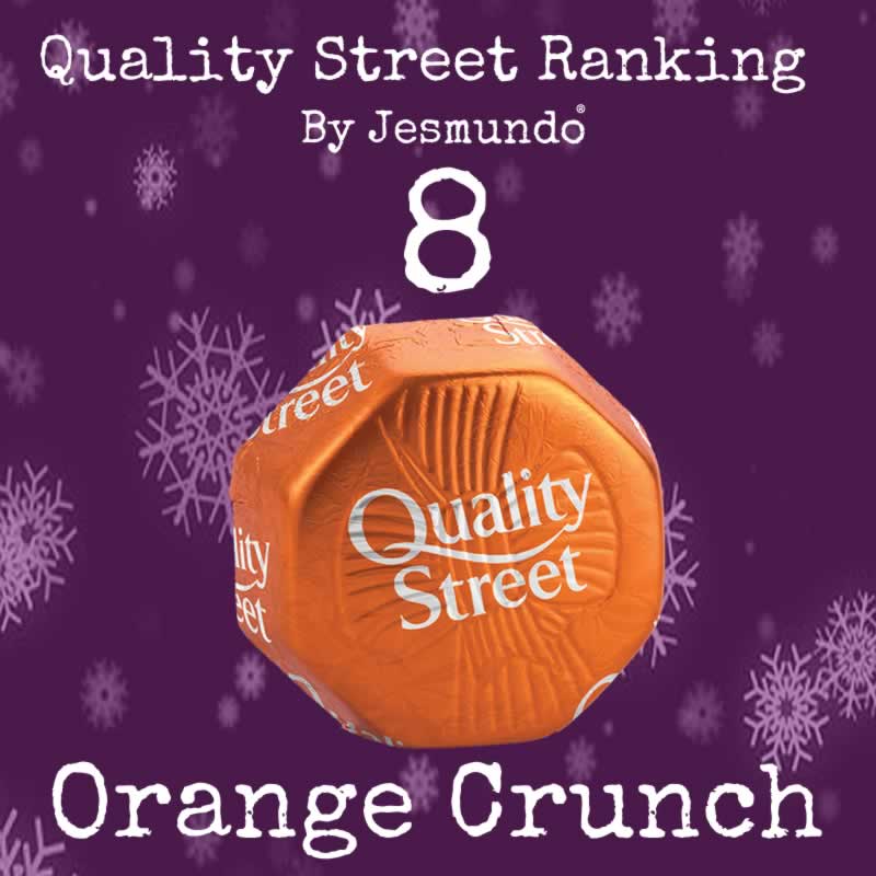 Orange Crunch Ranks 8th Place