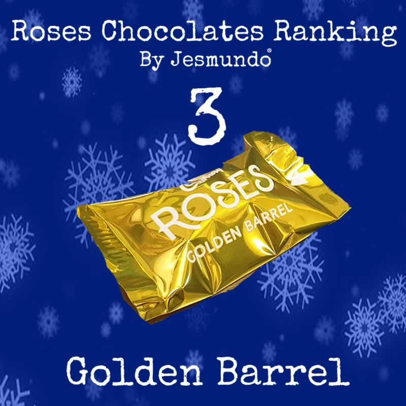 Golden Barrel Ranked 3rd Best Chocolate In Roses