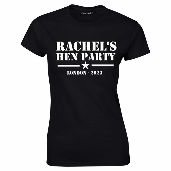 Army Hen Party T-Shirts