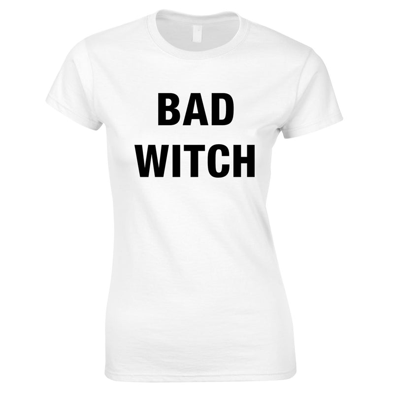 Bad Witch Top In White
