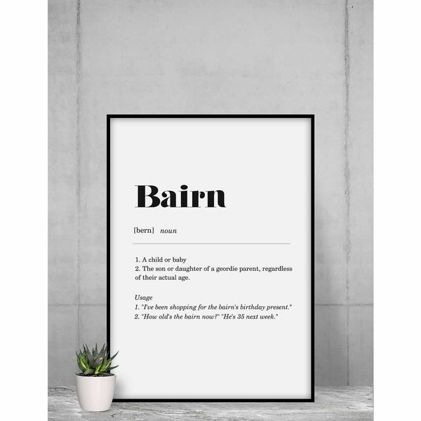 Bairn Print