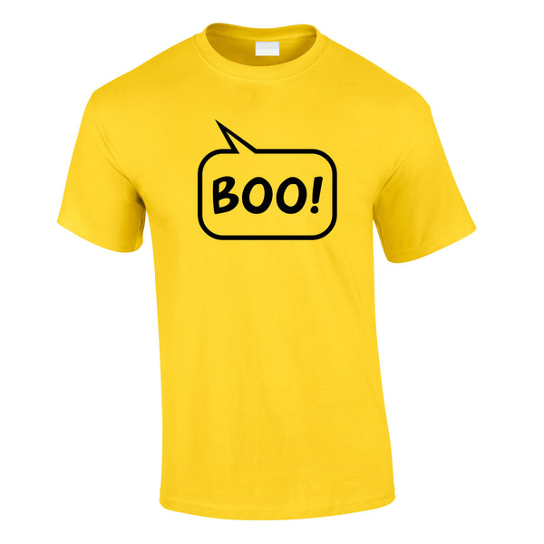 Boo Speech Bubble Men's Tee