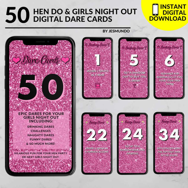 Download dare cards for a girls night out