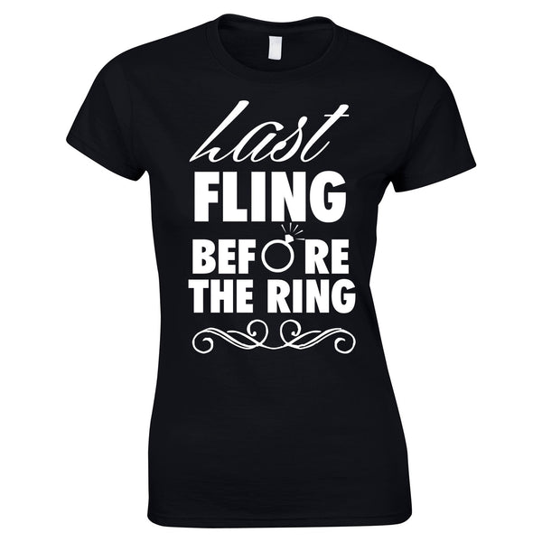 Last Fling Before The Ring Hen Do T-Shirts