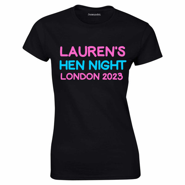 Neon Hen Party T-Shirts