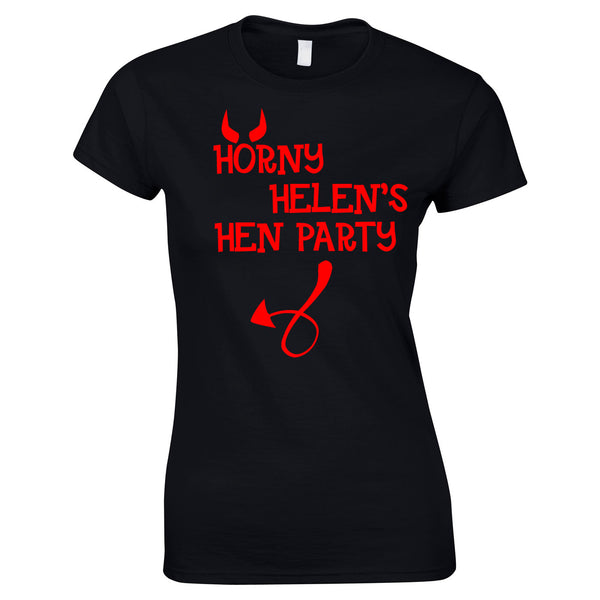 Devils And Angels Hen Do Theme T-Shirts