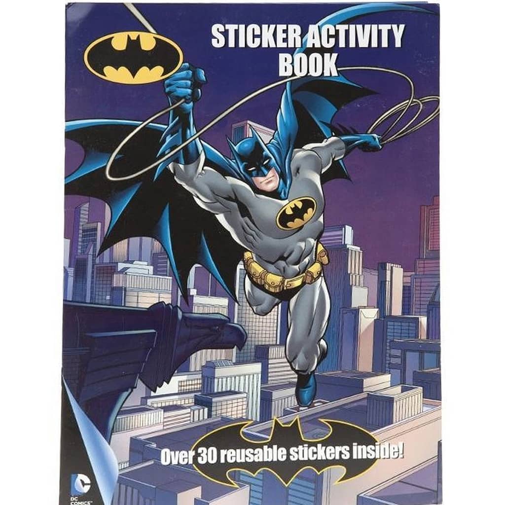 Batman Sticker Activity Book (16 Pages) – Simply The Best Toys and Gifts