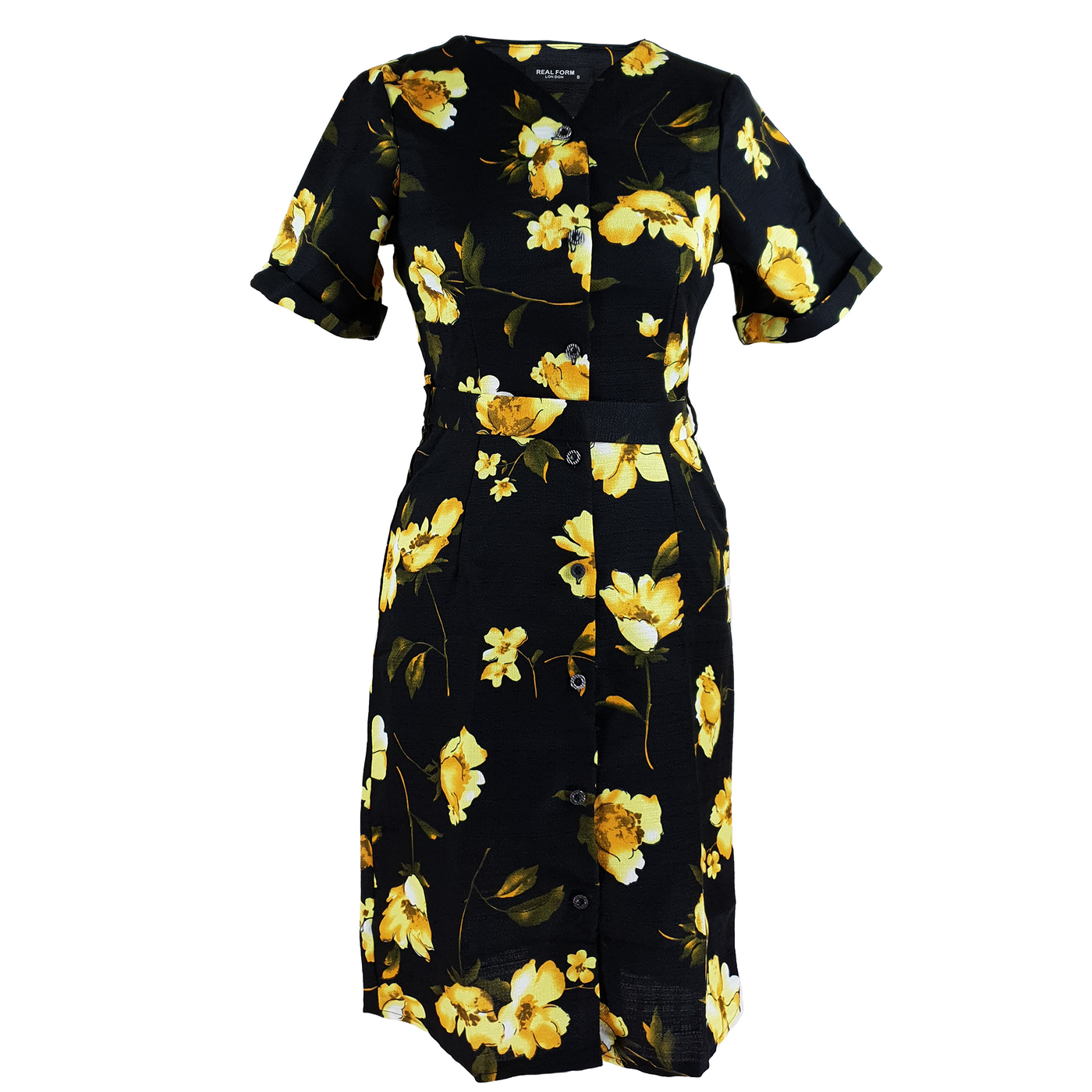 flower shirt dress