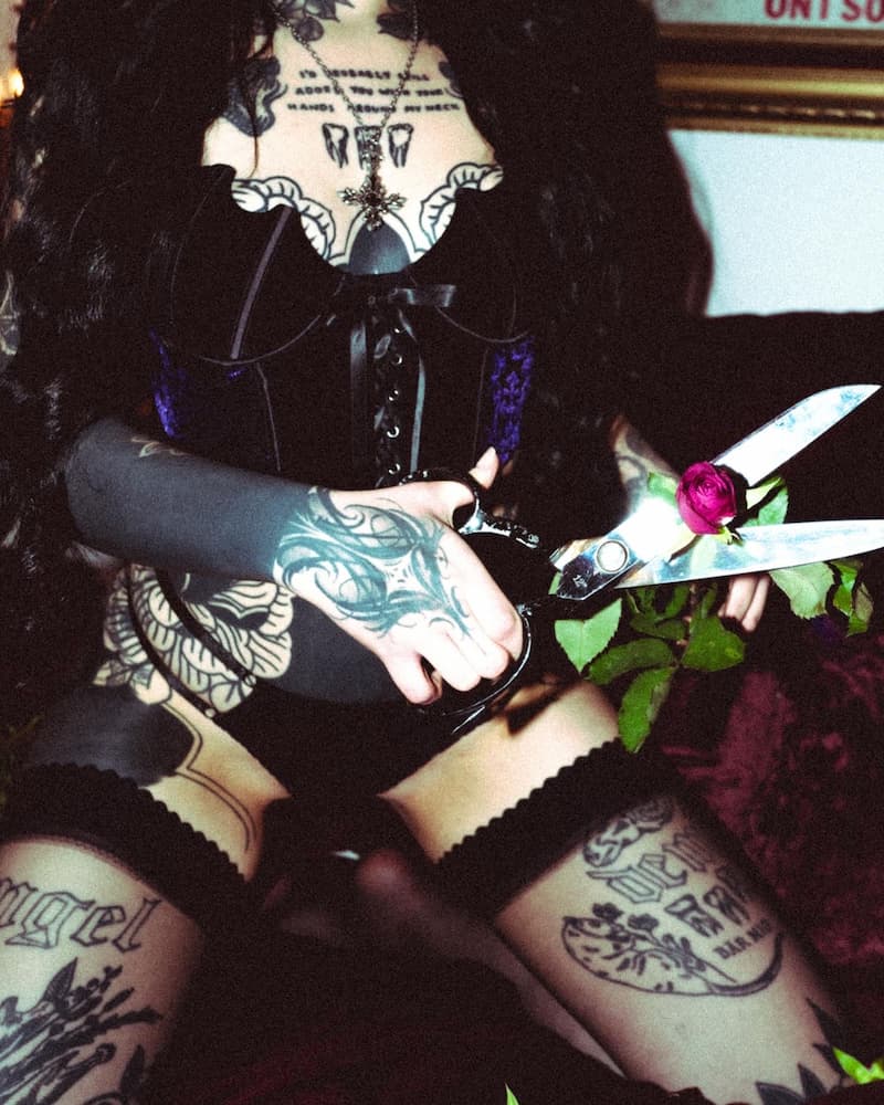 Fang Bustier and Panty - Sacred Hearts | KILLSTAR