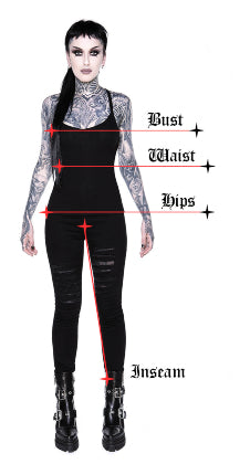 Women's Gothic Jeans from Attitude Clothing