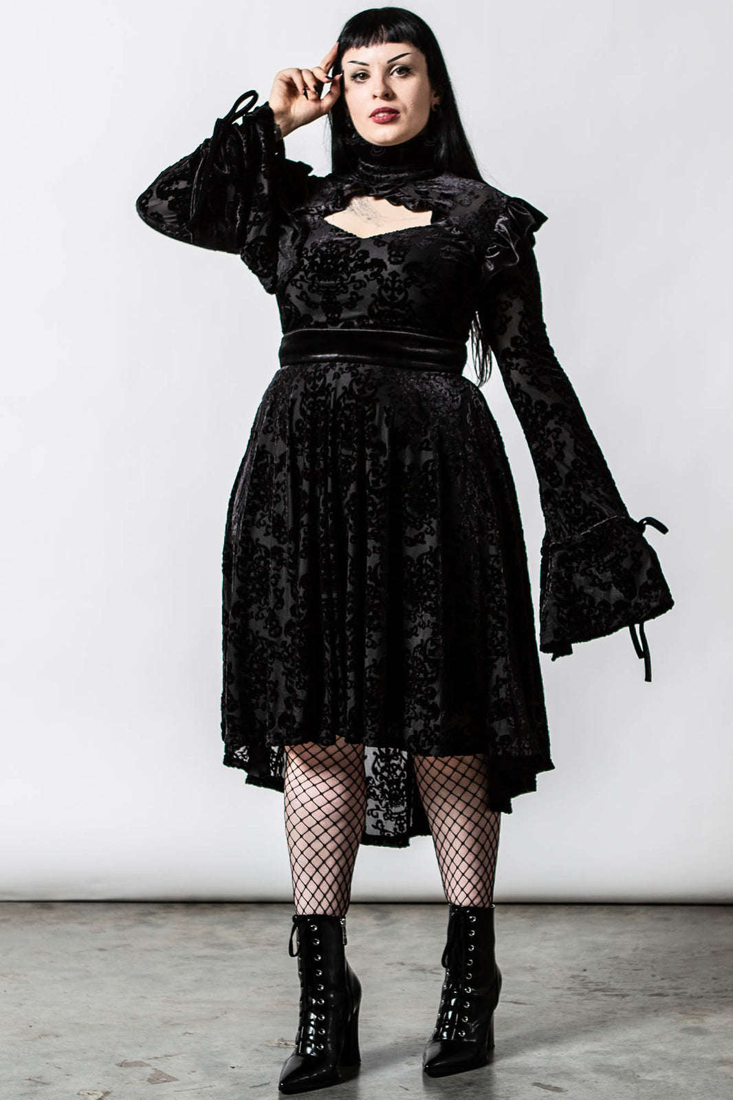 KILLSTAR Angelique Collar Dress - www.asshodriyah9.com